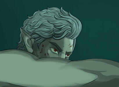 Astarion as the Fallen Angel (Cabanel)