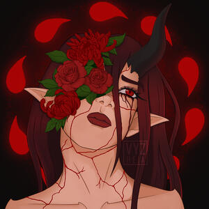 Estryd (my BG3 Dark Urge OC)